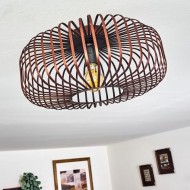 Black Vintage Round Wemude Ceiling Light