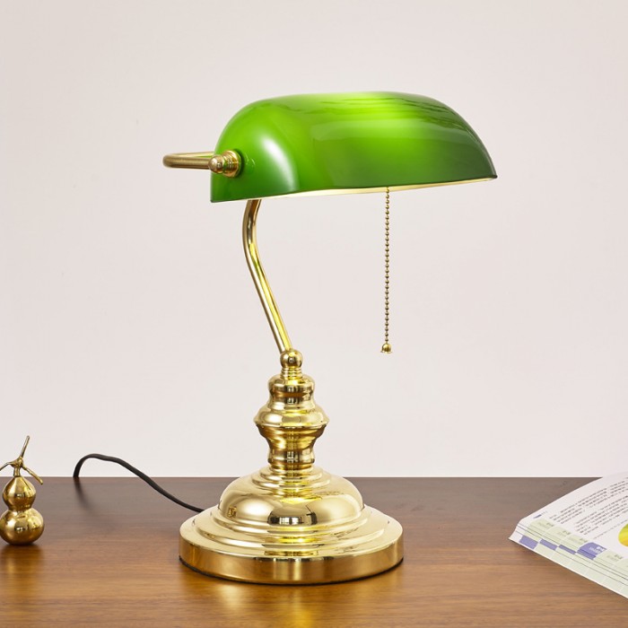Green Bankirlampa Table Lamp Original Desk Lamp Simig Lighting
