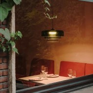 Lark 3 Shade Modern Glass Pendant Light