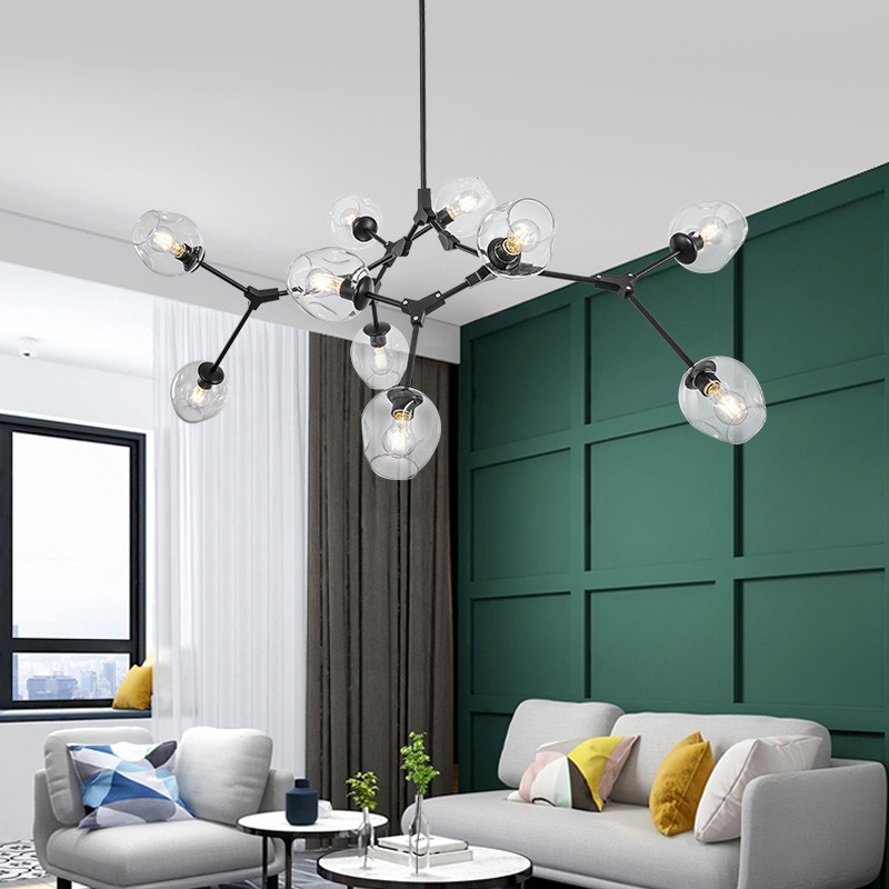 LUXUS Contemporary Chandelier Lamp