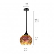 Modern 3D Colorful Nordic Pendant Lamp