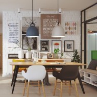 Подвесной светильник в виде колокольчика