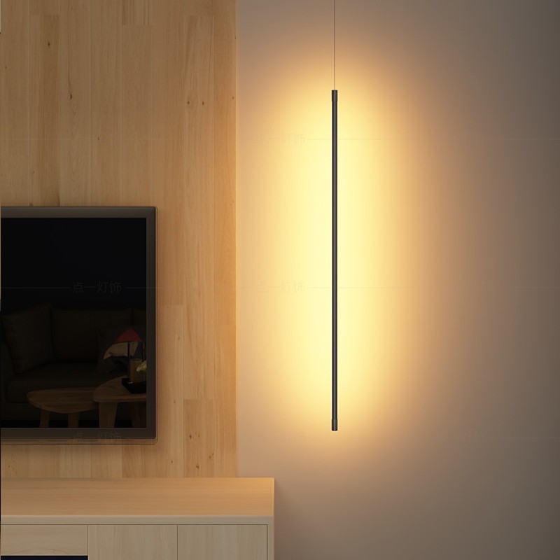 Linear LED Pendant Light-Vertical