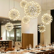 Firework Ball Pendant Light