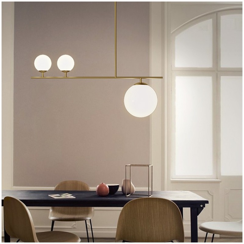 Nordic 3-Heads Minimal Pendant Lamp