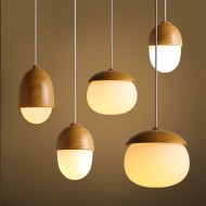 NUT Wooden Pendant Light