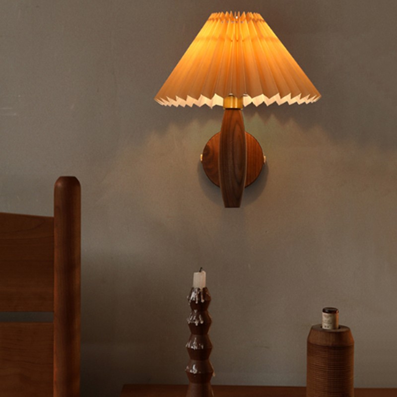 Wooden Wall Lamp