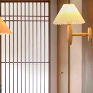 Wooden Wall Lamp