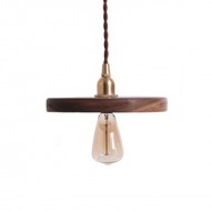 Wooden Pendant Light