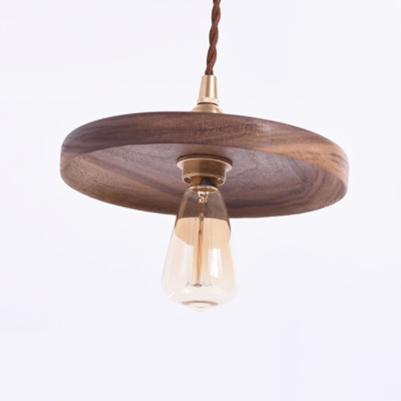Wooden Pendant Light