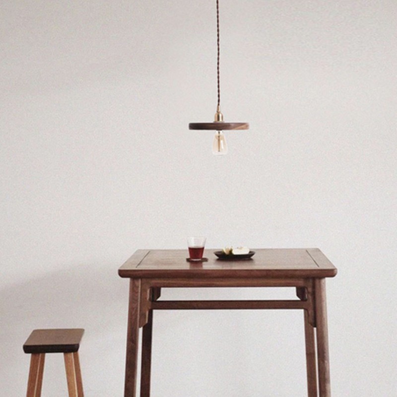Wooden Pendant Light
