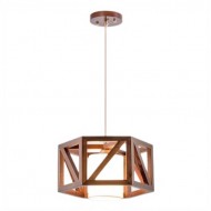 Lantern Wooden Pendant Light