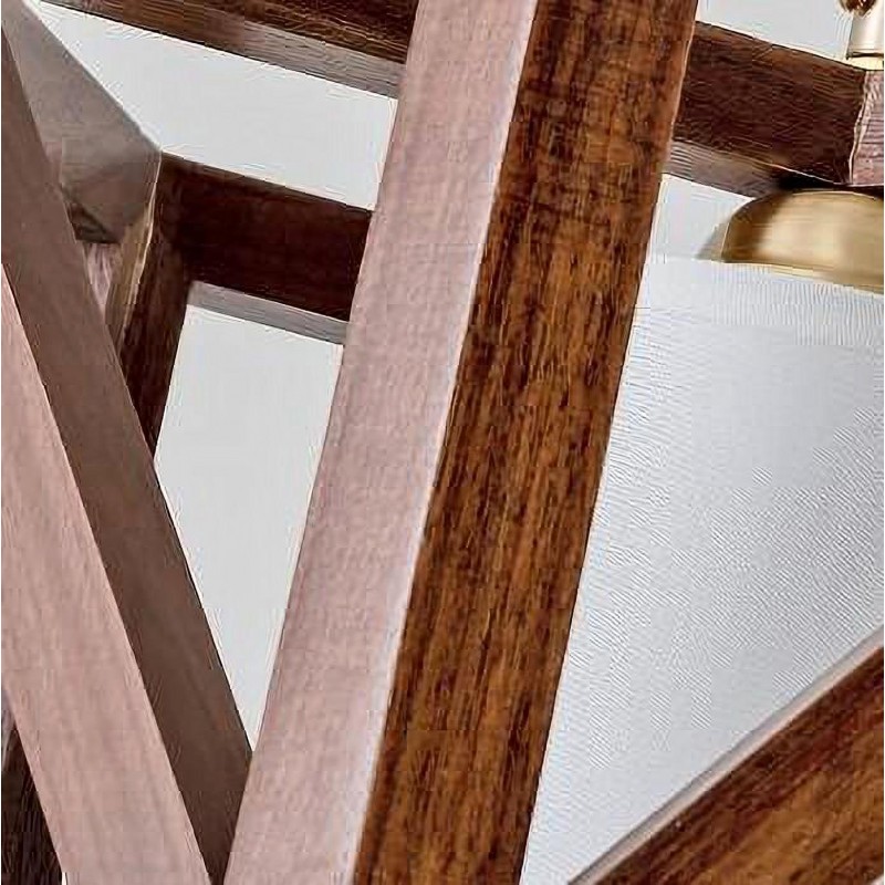 Lantern Wooden Pendant Light