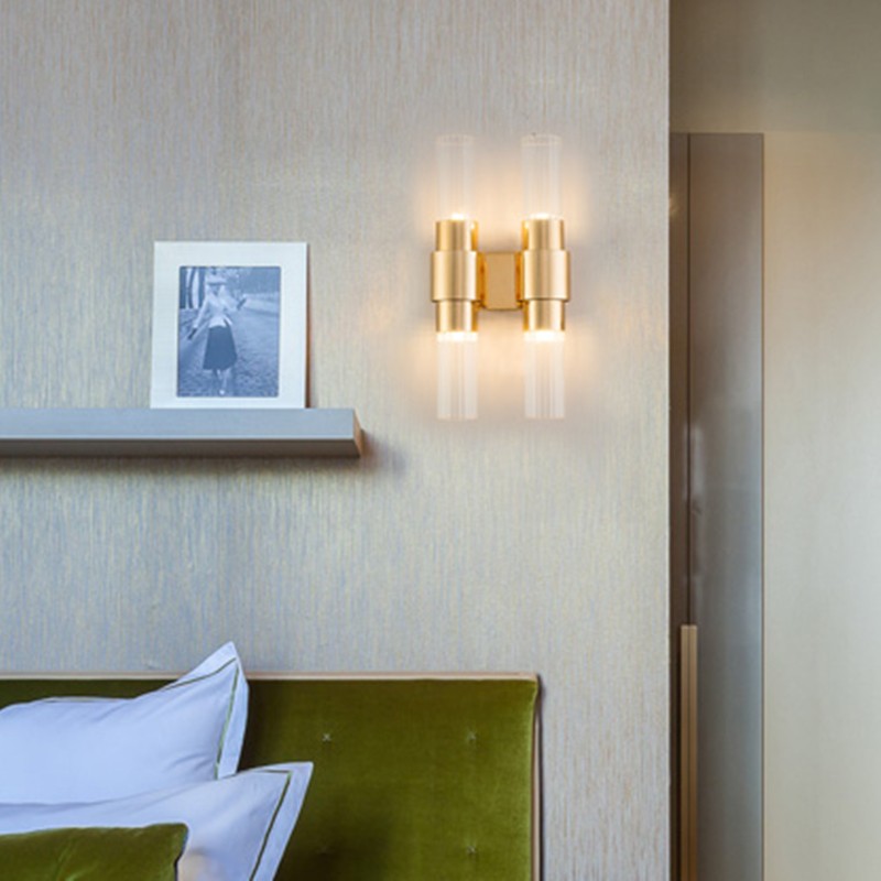 ВИЛЛЕА Классический стеклянный настенный светильник