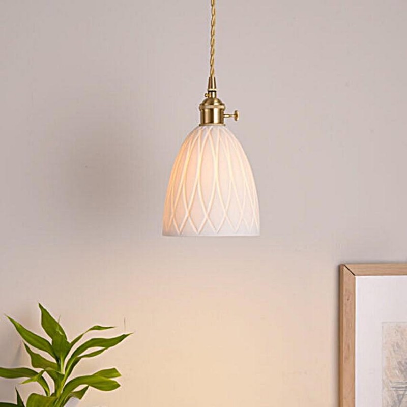 Ceramic Brass Pendant Series