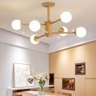 LIGN Wooden Molecular Light