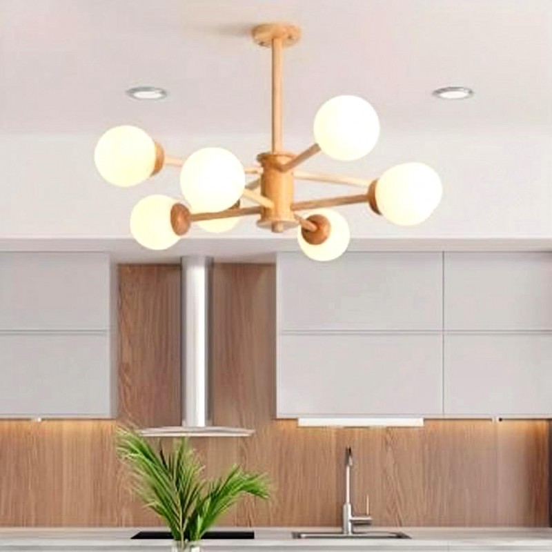 LIGN Wooden Molecular Light