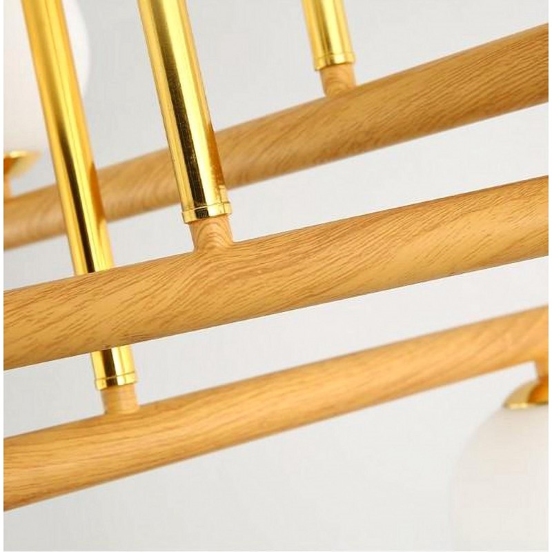 LINE Wooden Molecular Light