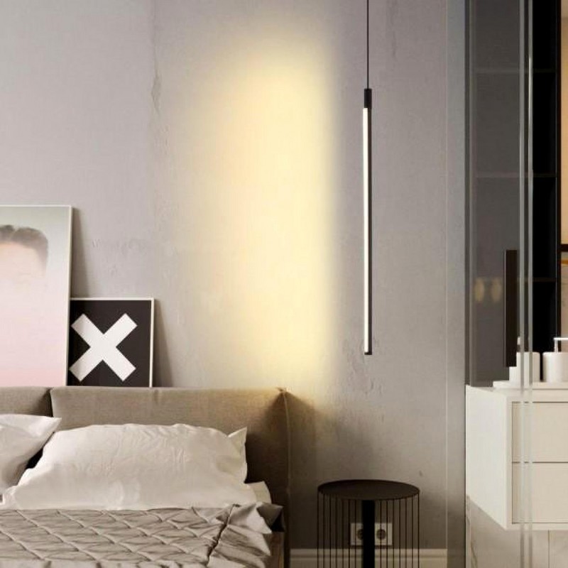 Linear LED Pendant Light-Vertical