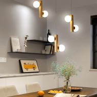 Деревянный подвесной светильник TWIG