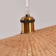 Деревянный подвесной светильник Lotus