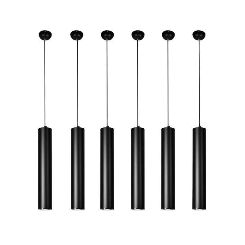 Modern Tubular Pendant Lamp