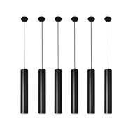 Modern Tubular Pendant Lamp