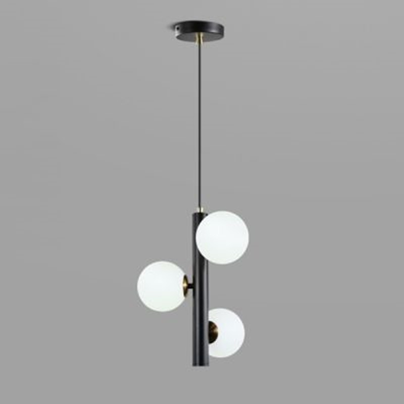 Three Glass Ball Pendant Lamp