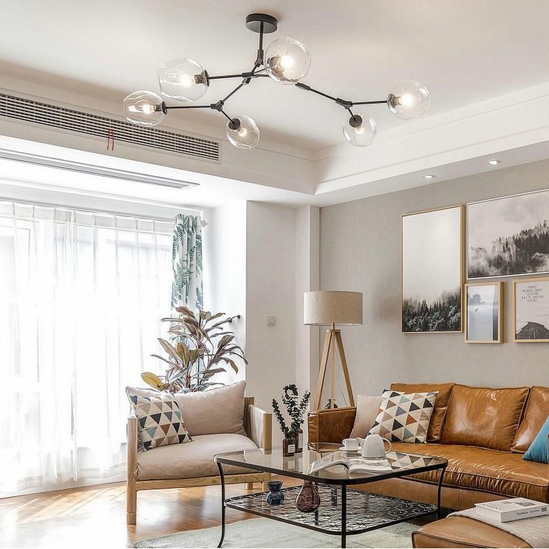 LUXUS Contemporary Chandelier Lamp