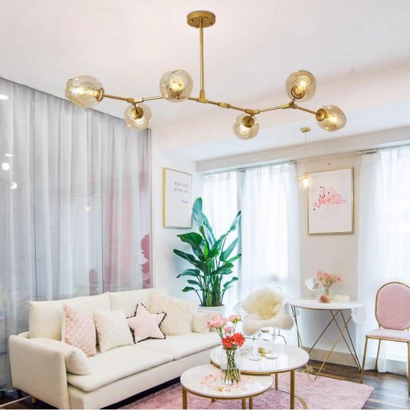 LUXUS Contemporary Chandelier Lamp