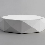 TEVA Octagon Jewel LED Ceiling Lamp in White