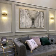 Современная роскошная хрустальная настенная лампа