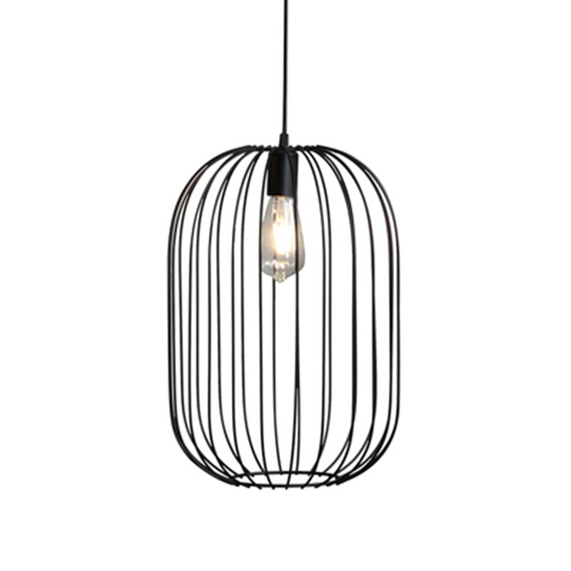 Stripe Cage Pendant Light
