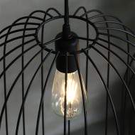 Stripe Cage Pendant Light