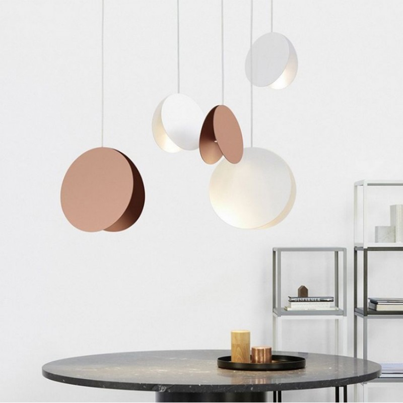 Круглый подвесной светильник CRIMSON