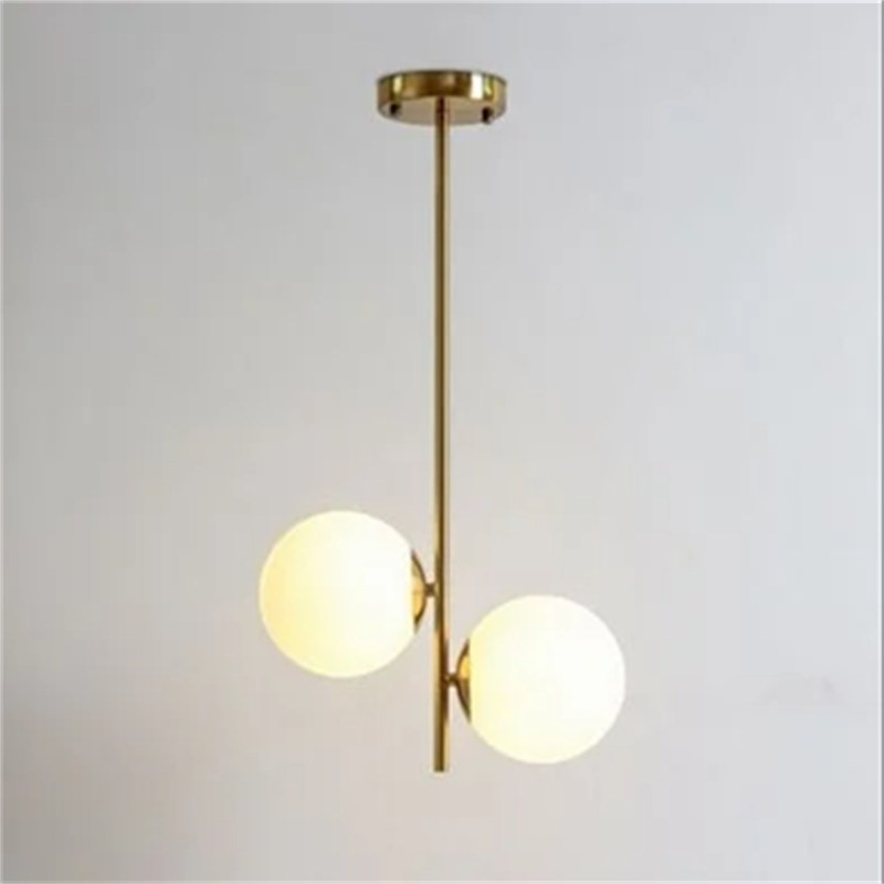 Opal Glass Ball Pendant Light