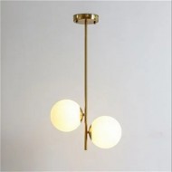 Opal Glass Ball Pendant Light