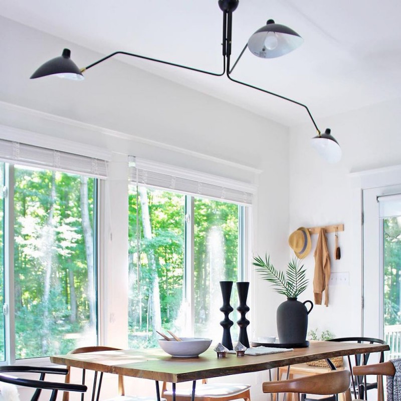 Serge Mouille Ceiling Light