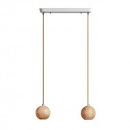 Ball Wooden Pendant Light