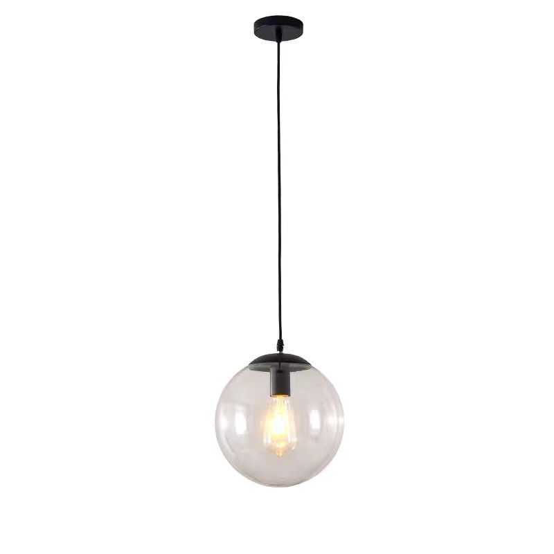 Glass Ball Pendant Light