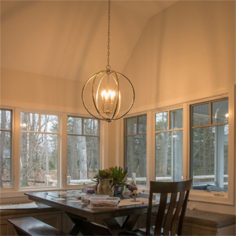 Globe Cage Candlestick Chandelier