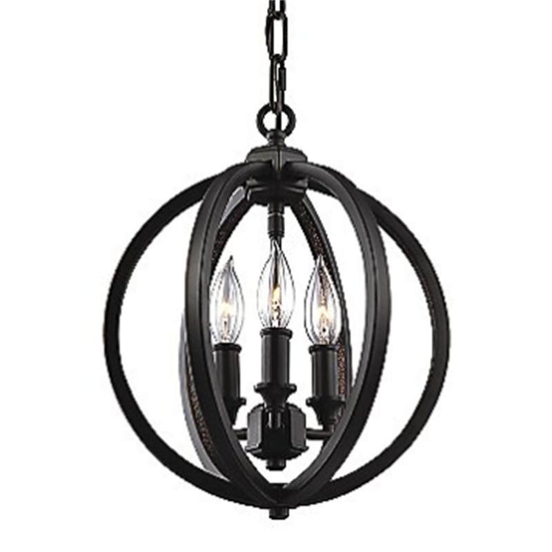 Globe Cage Candlestick Chandelier