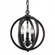 Globe Cage Candlestick Chandelier