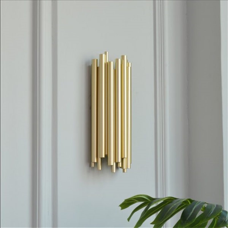 Gold Aluminum Brubeck Wall Lamp