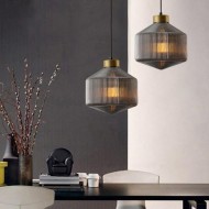 HILMER Glass Pendant Light