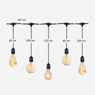 Bulb Chain Pendant Light