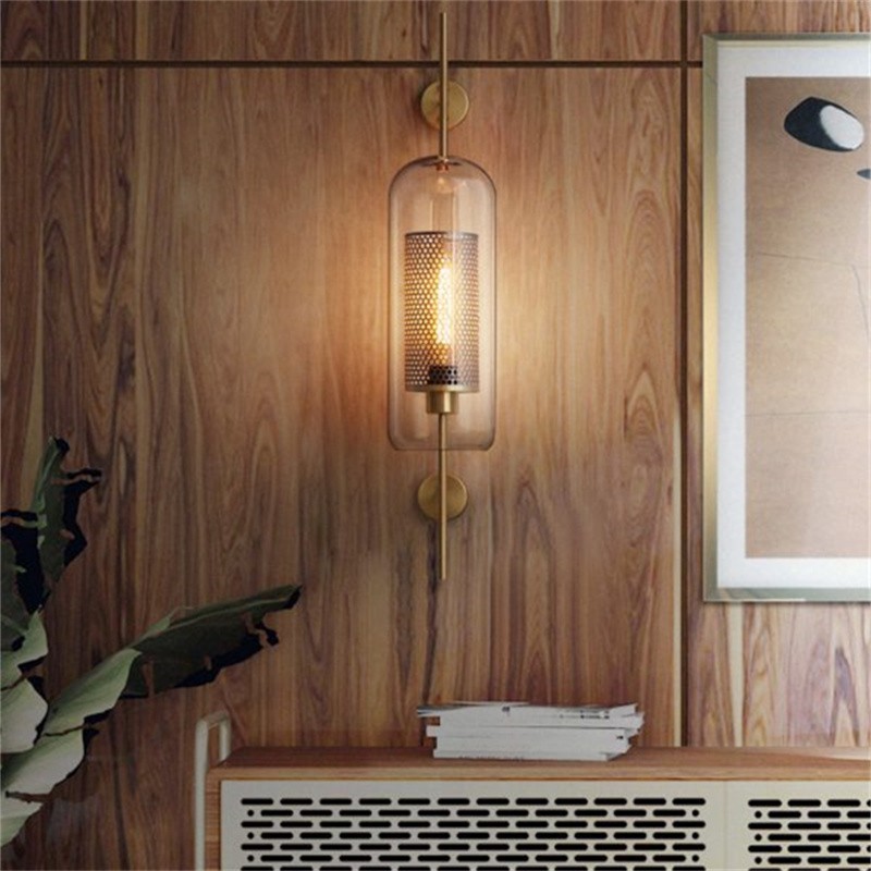 Стеклянный настенный светильник Chiswick