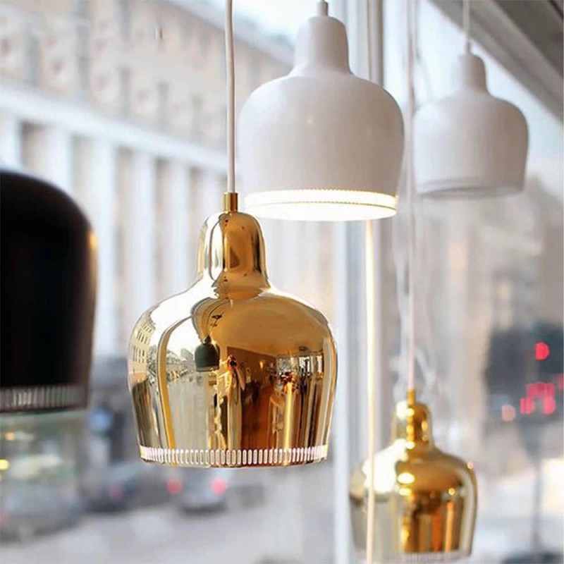 A330S Golden Bell Pendant Lamp