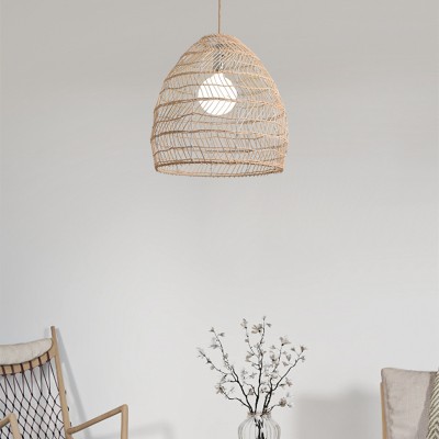 Farmhouse Cage Atami Art Rattan Light