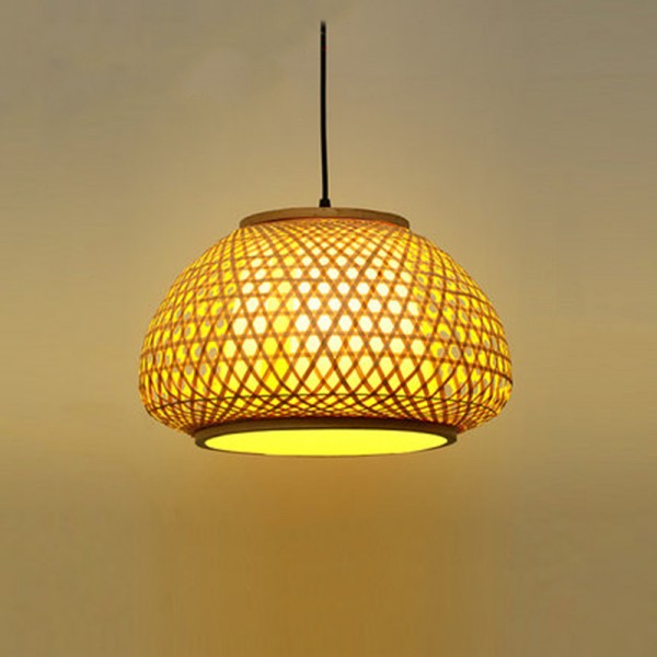 Tea Room Zen Woven Lampshade Pendant Light